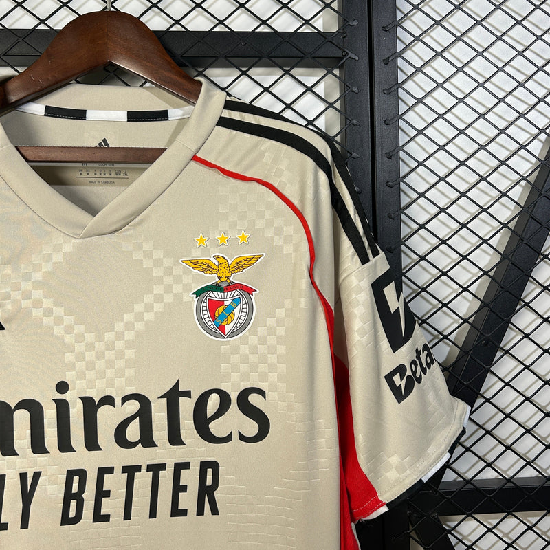 Benfica Away 25/26 - Adidas Torcedor Masculina - Lançamento