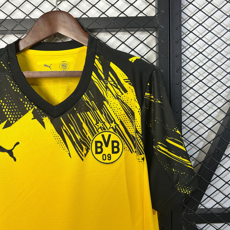Camisa Borussia Dortmund Home 25/26 - Puma Torcedor Masculina - Lançamento