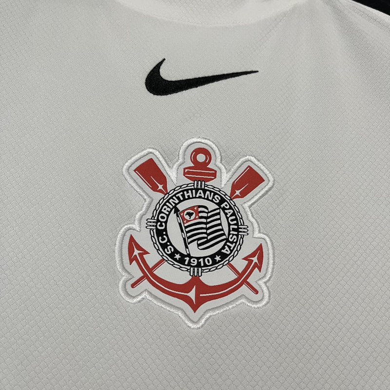 Camisa Corinthians Home 25/26 - Feminina - Lançamento