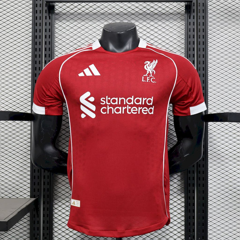 Camisa Liverpool Home 25/26 - Versão Jogador